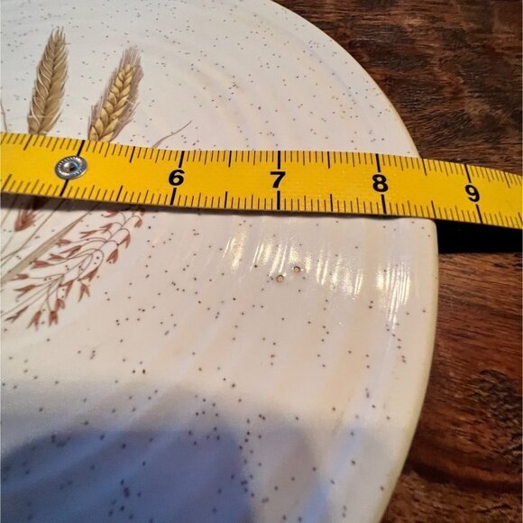 Treasure Craft Pottery Golden Wheat Trivet - Picture 6 of 7